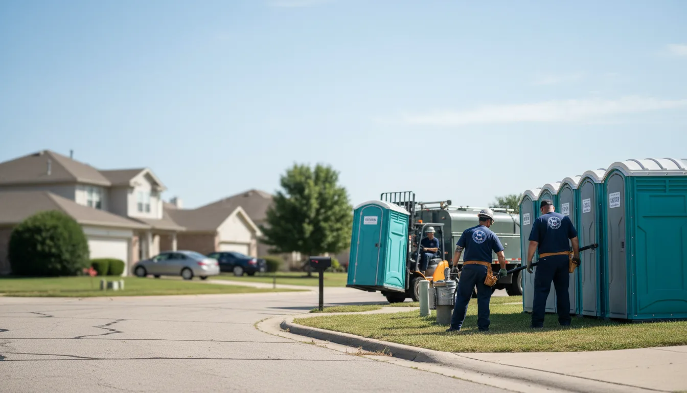 Porta Potty Rental in Slovan, PA near me